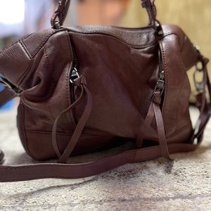 Kooba Dark-Red Leather Purse